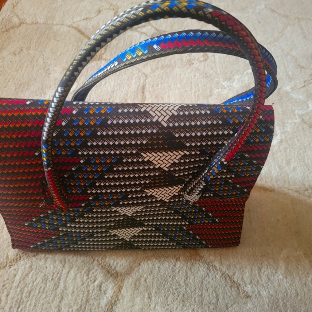 African Fabric Hand Bag